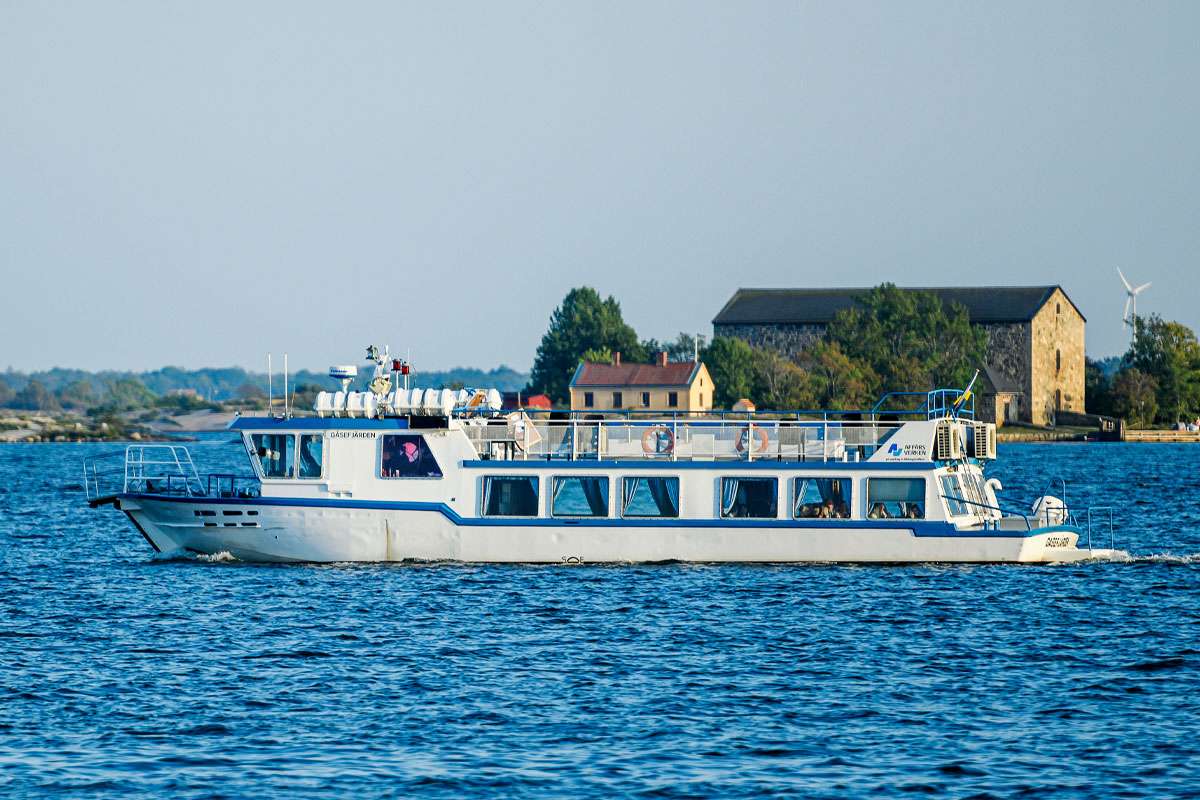 Gåsefjärden båt